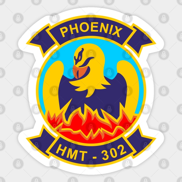 HMT 302 Phoenix Sticker by Yeaha